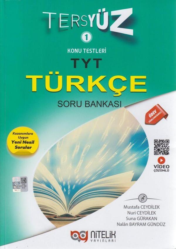 Nitelik Yayınları TYT Türkçe Tersyüz Soru Bankası - Nitelik Yayınları - Image 1