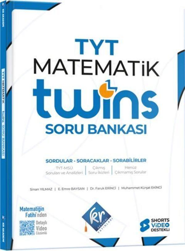KR Akademi TYT Twins Matematik Soru Bankası - KR Akademi - Image 1