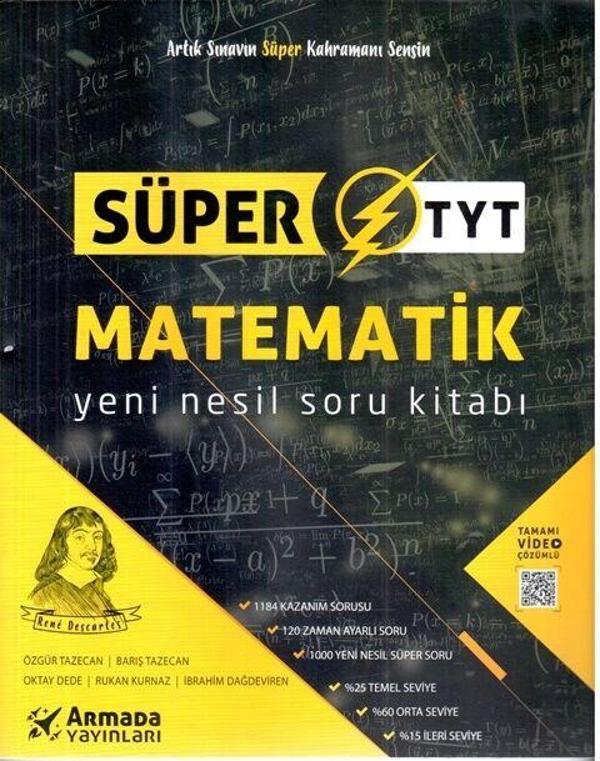 Armada Yayınları TYT Matematik Süper Soru Kitabı - Armada Yayınları - Image 1