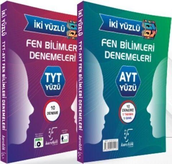 Karekök Yayınları TYT AYT Fen Bilimleri İki Yüzlü Deneme - Karekök Eğitim Yayınları - Image 1