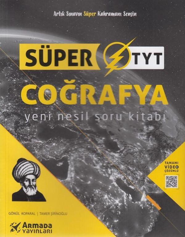 Armada Yayınları TYT Coğrafya Yeni Nesil Süper Soru Kitabı - Armada Yayınları - Image 1