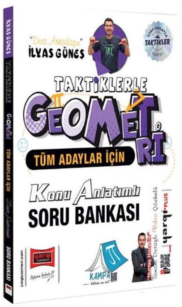 Yargı Yayınları Tüm Adaylar İçin Taktiklerle Geometri Konu Anlatımlı Soru Bankası - Yargı Yayınları - Image 1