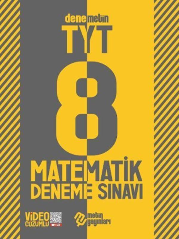 Metin Yayınları TYT Matematik 8 Deneme - Metin Yayınları - Image 1