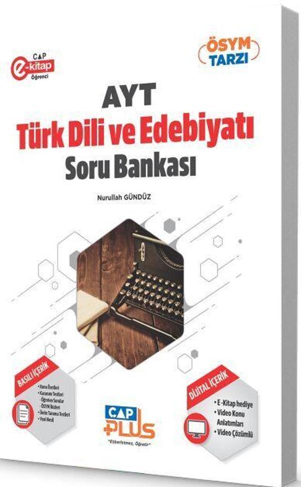 Çap Yayınları AYT Türk Dili ve Edebiyatı Plus Serisi Soru Bankası - Çap Yayınları - Image 1