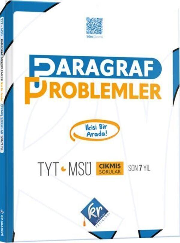 KR Akademi TYT MSÜ Paragraf Problemler Son 7 Yıl Çıkmış Sorular - KR Akademi - Image 1