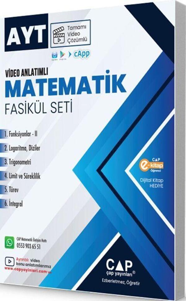 Çap AYT Matematik Fasikül Seti Tamamı Video Çözümlü - Çap Yayınları - Image 1