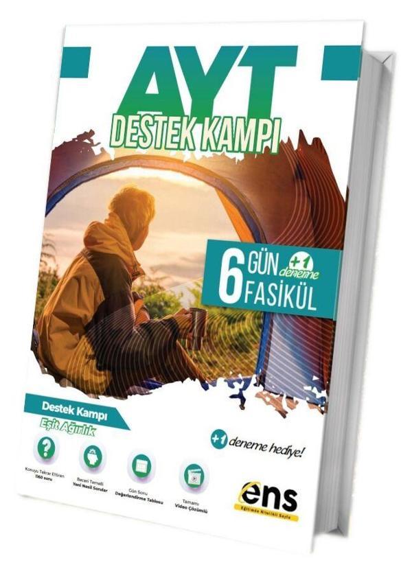ENS Yayıncılık AYT Eşit Ağırlık 6 Destek Kampı - Ens Yayıncılık - Image 1