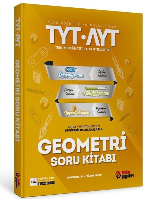 Metin Yayınları TYT AYT Geometri Soru Kitabı - Metin Yayınları - Image 1