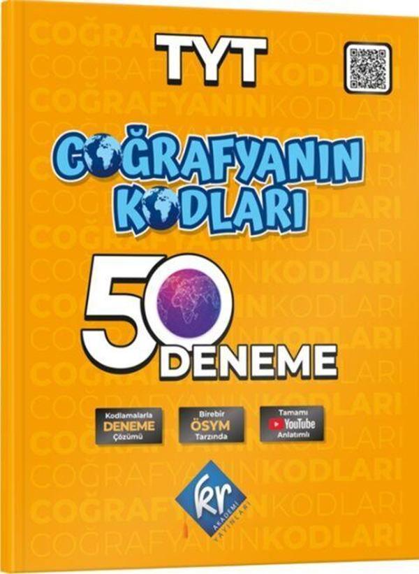KR Akademi TYT Coğrafyanın Kodları Coğrafya Çözümlü 50 Deneme - KR Akademi - Image 1