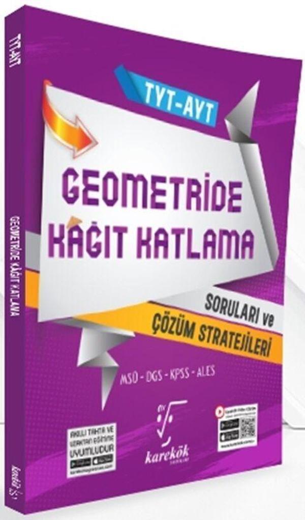 Karekök Yayınları TYT AYT Geometride Kağıt Katlama Soruları ve Çözüm Stratejileri - Karekök Eğitim Yayınları - Image 1