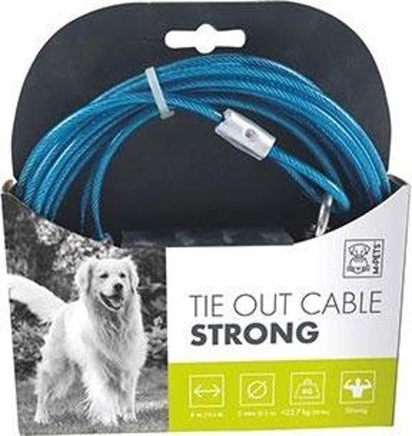 M-Pets Strong Bahçe Bağlama Halatı Mavi 6 M - Image 1
