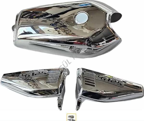 Hsgl Motorsiklet Cg 125 150  Nikel Depo Kapak set cg modellere uygun Set - Image 1