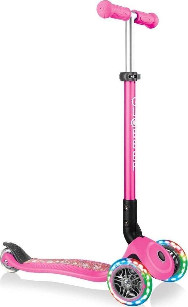 PRIMO KATLANABİLİR FANTASY LIGHTS - Çocuklar için 3 Tekerlekli Scooter-Pembe - Image 1