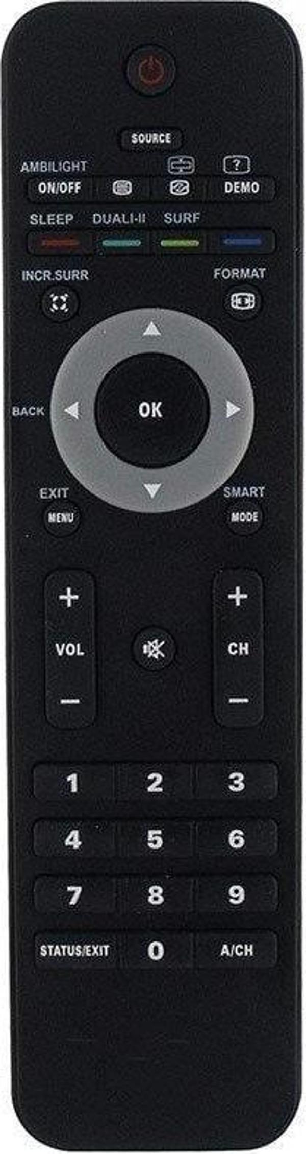 Ayt Philips Uyumlu RM-670C Universal Lcd-Led  Tv Kumandası - Image 1
