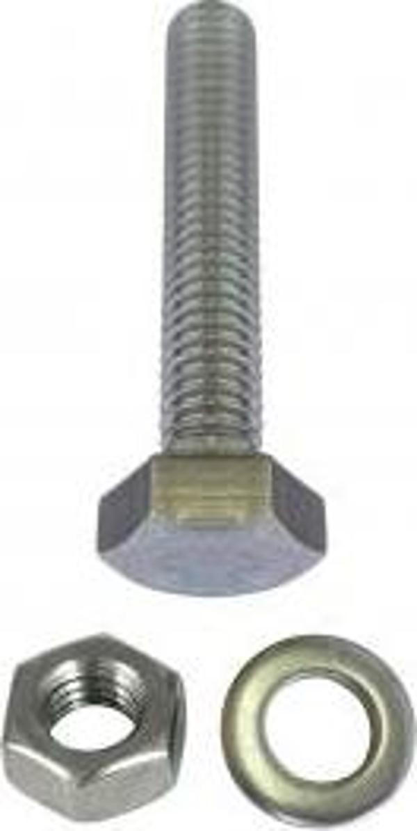 Altı köşe başlı civata, somun, pul - Image 1