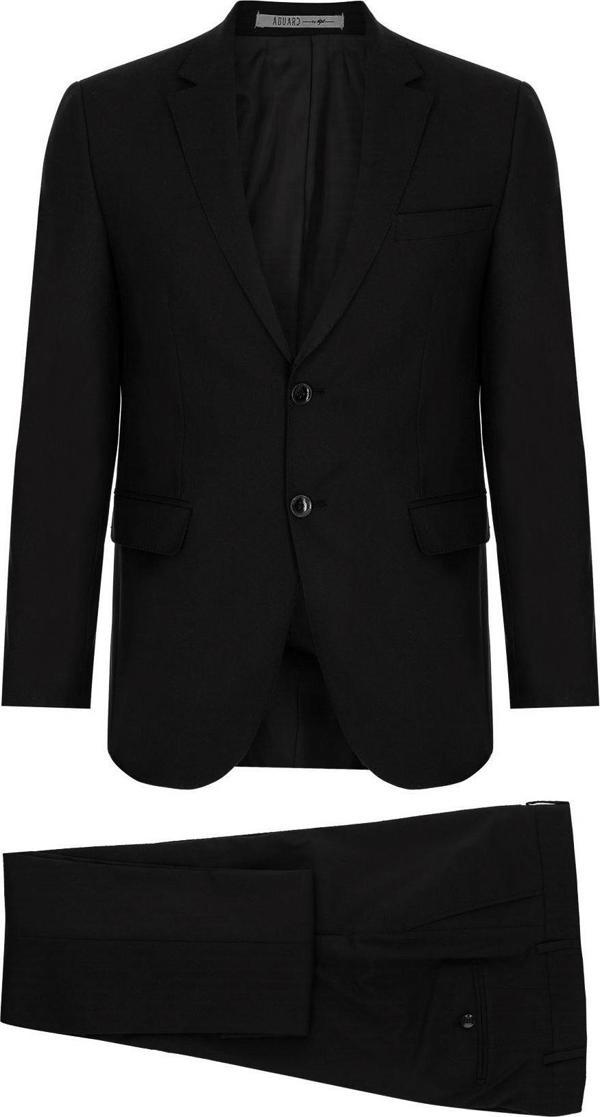 Erkek Siyah Regularfit / Rahat Kalıp  Takım Elbise - Image 1