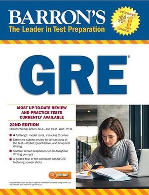 Barron's GRE 22nd Edition - Barrons Educational Series - Image 1