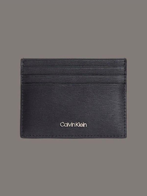 Calvin Klein Erkek Siyah Ck Logolu Kartlık - Image 1