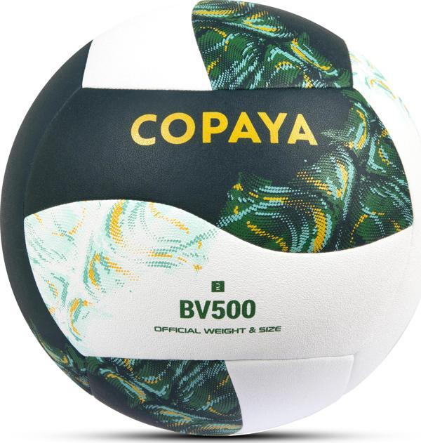 Copaya BV500 Hibrit Plaj Voleybol Topu Yeşil-Beyaz No:5 280 gram - Image 1