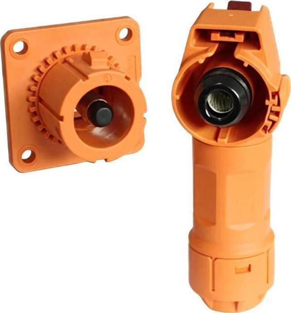 Amphenol HVSP Yüksek Voltaj Konnektör Turuncu 200-300 Amper - Image 1