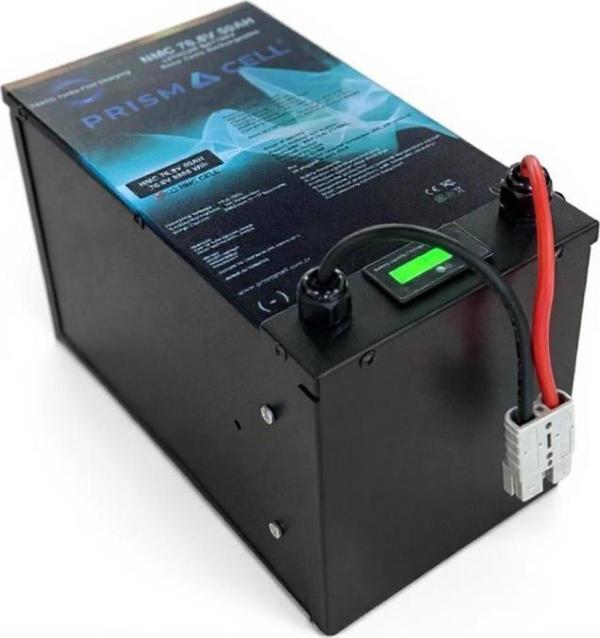 72V 50Ah Lityum NMC Akü Elektrikli Araba Yuki Amy Motor Bataryası - Image 1
