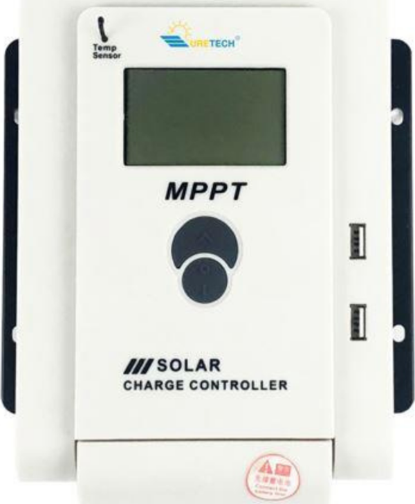 Uretech 40A Mppt Şarj Kontrol Cihazı – 12/24V Solar Regülatör - Image 1