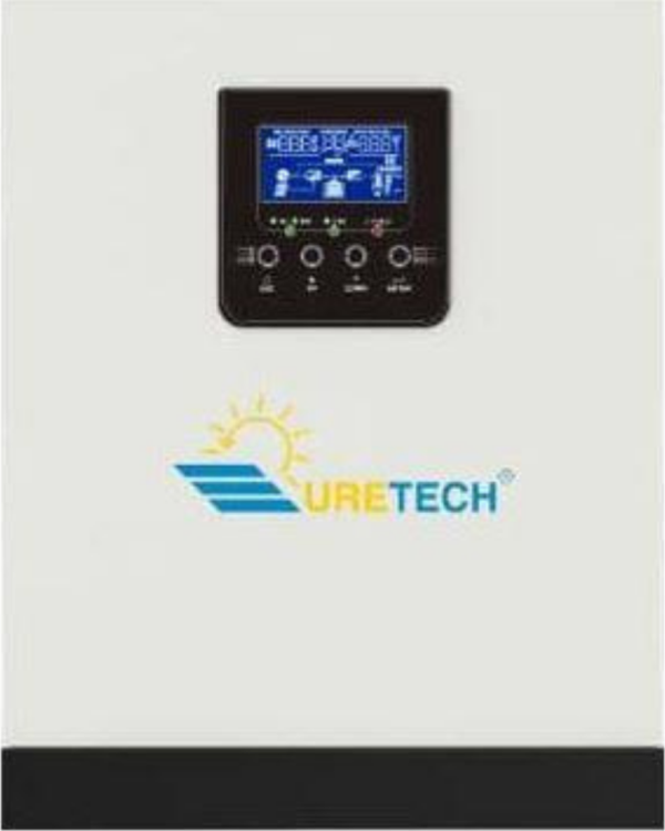 Uretech 3Kva 2.4Kw 24V Mppt Tam Sinüs Akıllı İnverter 40A - Image 1