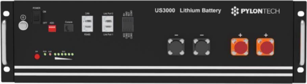 Pylontech Us 3000C 48V 74Ah 3.55Kwh Lifepo4 Batarya - Image 1