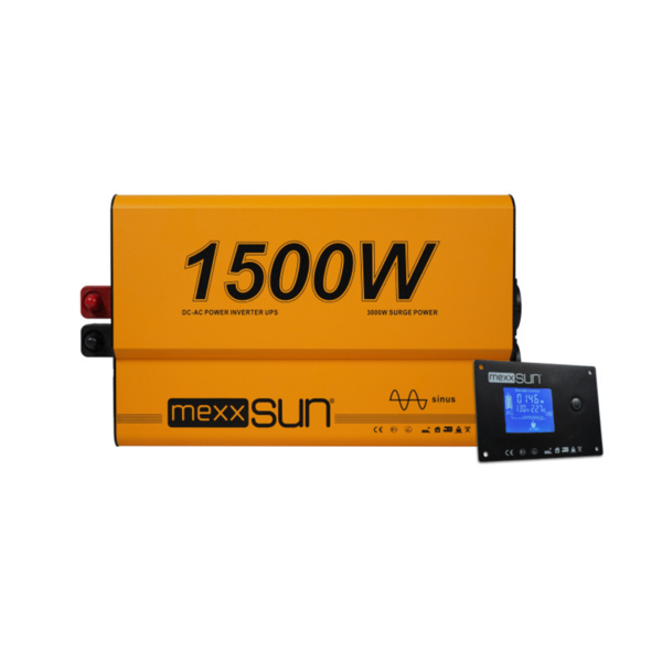 Mexxsun 1500W 12V (Remote Ekran) Tam Sinüs Ups İnverter - Image 1
