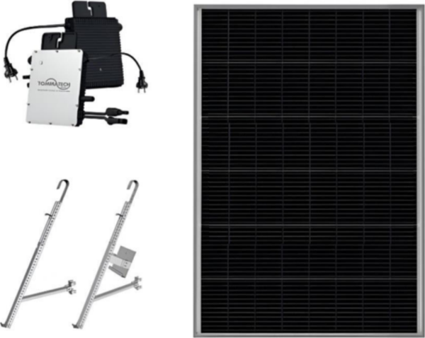 Tommatech 300We 1X240Wp Mikro İnverter Güneş Enerjisi Balkon Seti - Image 1
