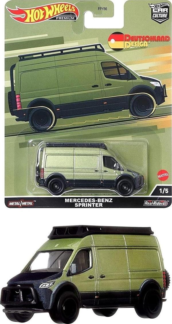 Hot Wheels Premium Car Culture Mercedes-benz Sprinter - Image 1