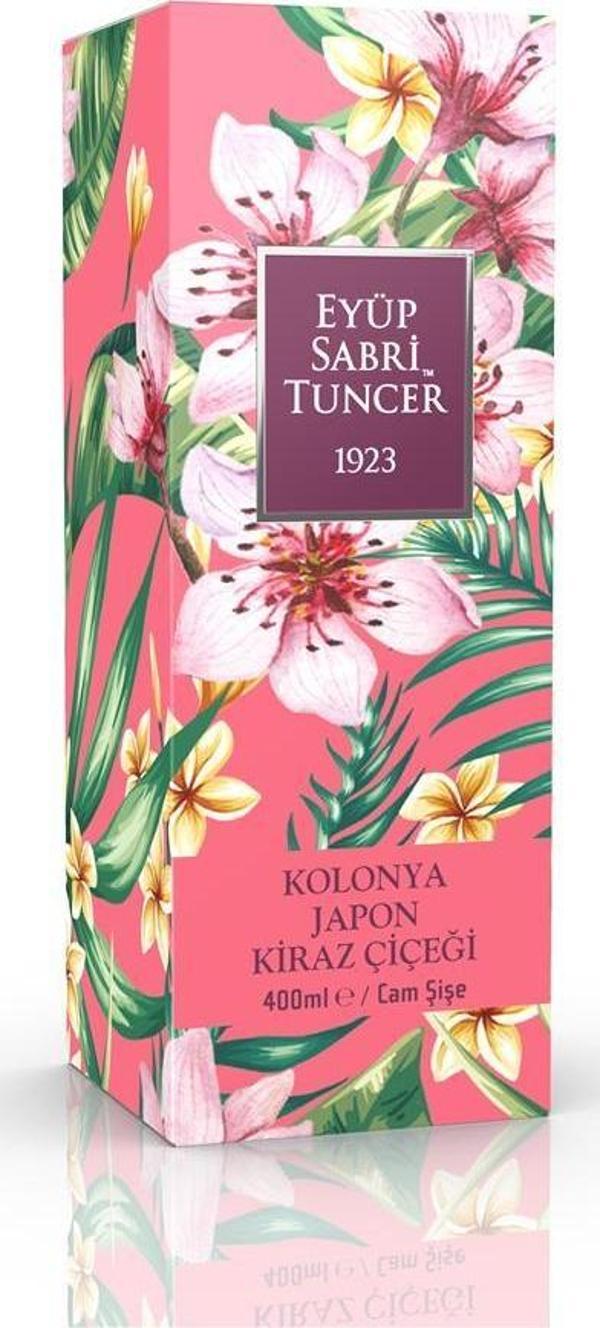 Eyüp Sabri Tuncer 400ml Cam Japon Kiraz Çiçeği Kolonyası - Image 1
