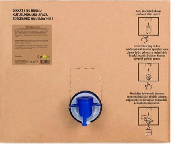 Eyüp Sabri Tuncer Alaçatı Lavantası Doğal Zeytinyağlı Sıvı Sabun 5 lt - Bag in Box - Image 1
