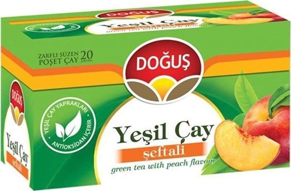 Doğuş Şeftali Aromalı Poşet Çay 20 Li - Image 1