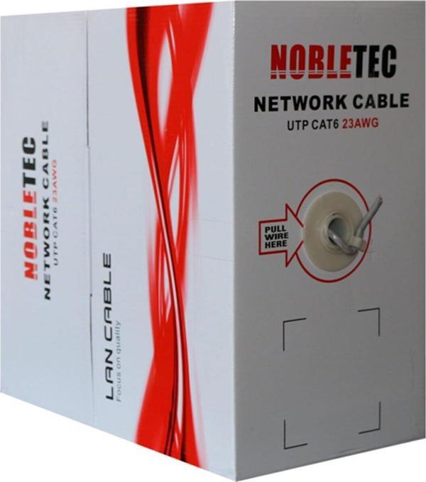 Nobletec 305 Metre Cat6 Utp 23 AWG Kablo Cat 6 Ethernet Kablosu 305 Metre - Image 1