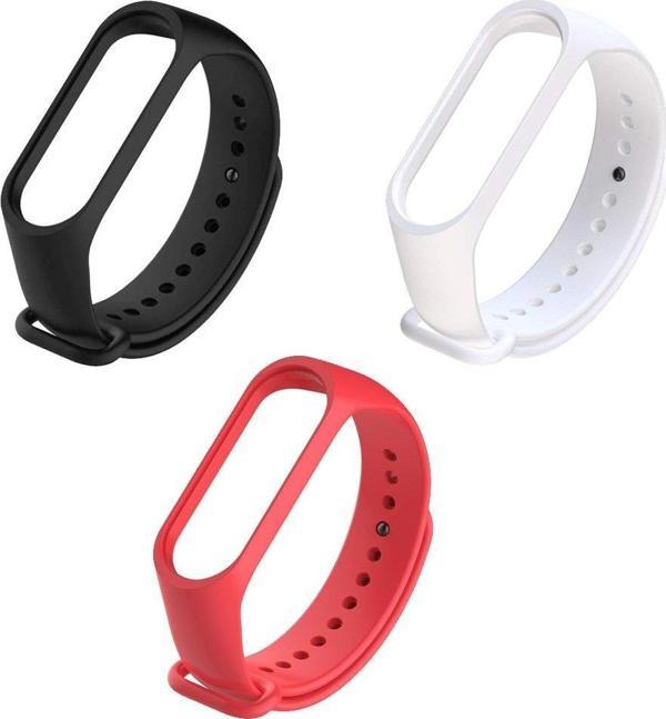 Oem M3-M4 M3 Akıllı Bileklik Silikon Kordon (Karışık Renk 1 Adet) - Image 1