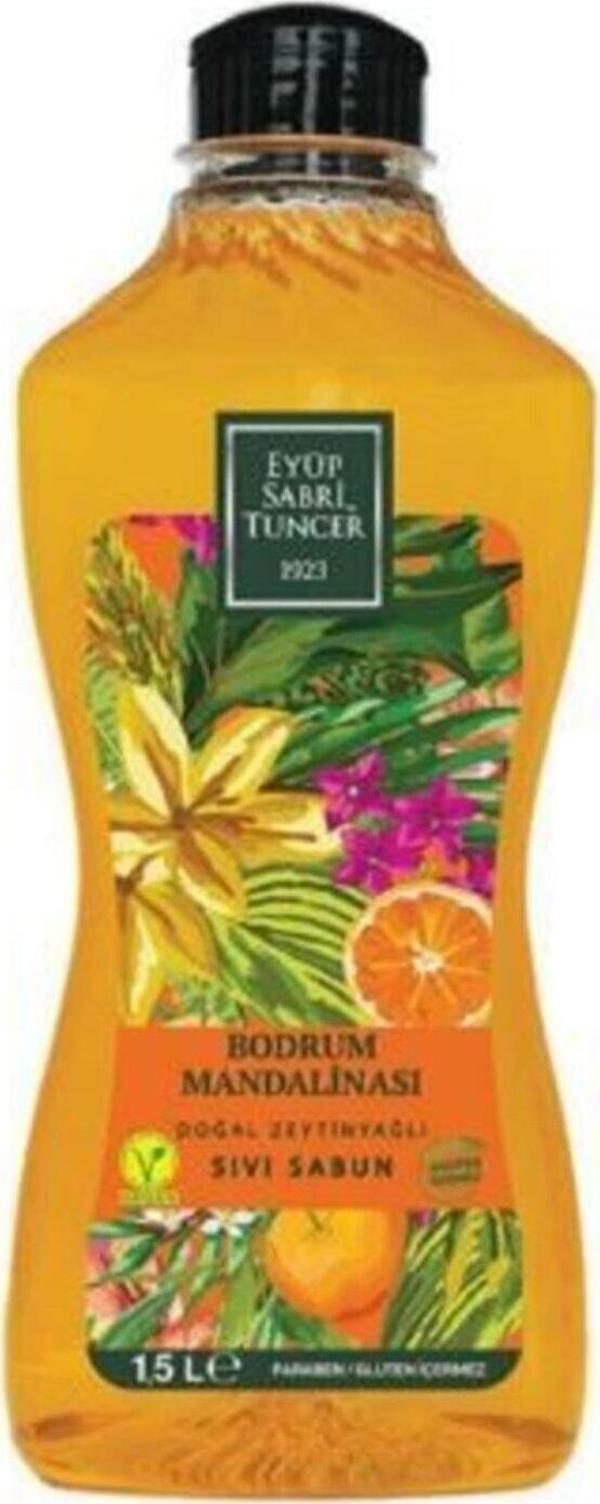 Eyüp Sabri Tuncer Bodrum Mandalinası Sıvı Sabun 1500 ml - Image 1