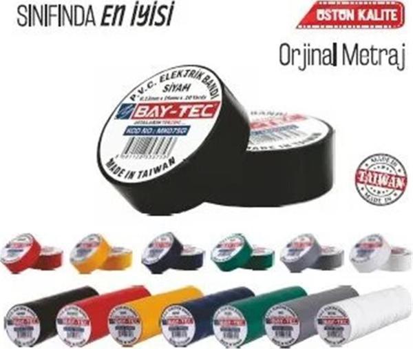 Bay-Tec Siyah 10 Lu Elektrik Bandı - Image 1