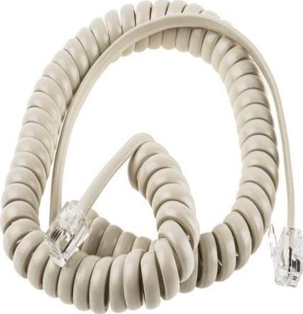 Spiral Karel Krem Pluglu Ahize Kordonu 30 CM Ahize Kablosu - Image 1