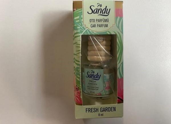 Pereja Sandy Fresh Garden (Taze Bahçe) 8 ml Oto Kokusu Cam - Image 1