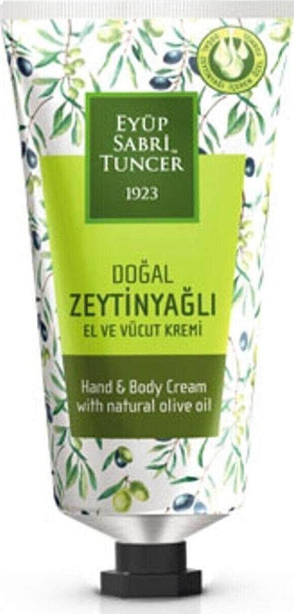 Eyüp Sabri Tuncer Doğal Zeytinyağlı El Ve Vücut Kremi 50 Ml Tüp - Image 1