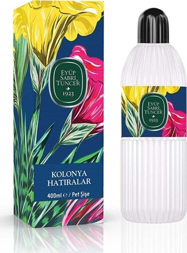Eyüp Sabri Tuncer Hatıralar Kolonyası 400 Ml Silindir Pet Şişe - Image 1