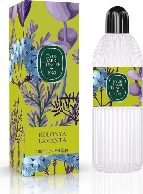 Eyüp Sabri Tuncer Lavanta Kolonyası Pet Şişe 400 ml - Image 1