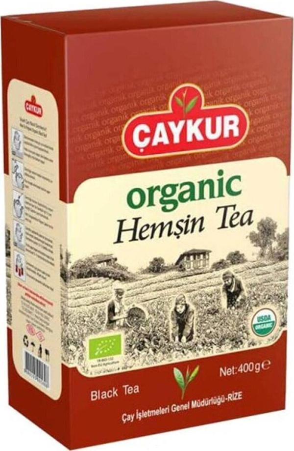 Çaykur Organik Hemşin Karton Kutu Çay 400 Gram Organik Çay - Image 1