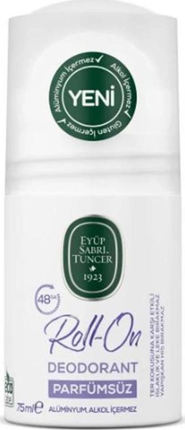Eyüp Sabri Tuncer Roll-on Deodorant -Parfümsüz 75ml - Image 1