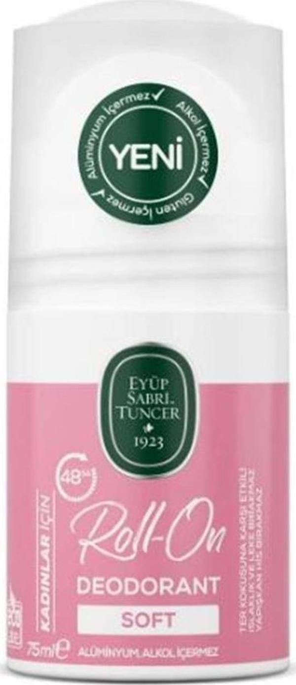 Eyüp Sabri Tuncer Roll-on Deodorant -Soft  Kadın 75ml - Image 1