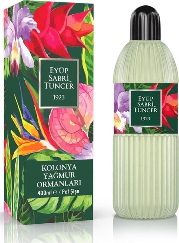 Eyüp Sabri Tuncer Yağmur Ormanları Kolonya Pet 400 ML - Image 1