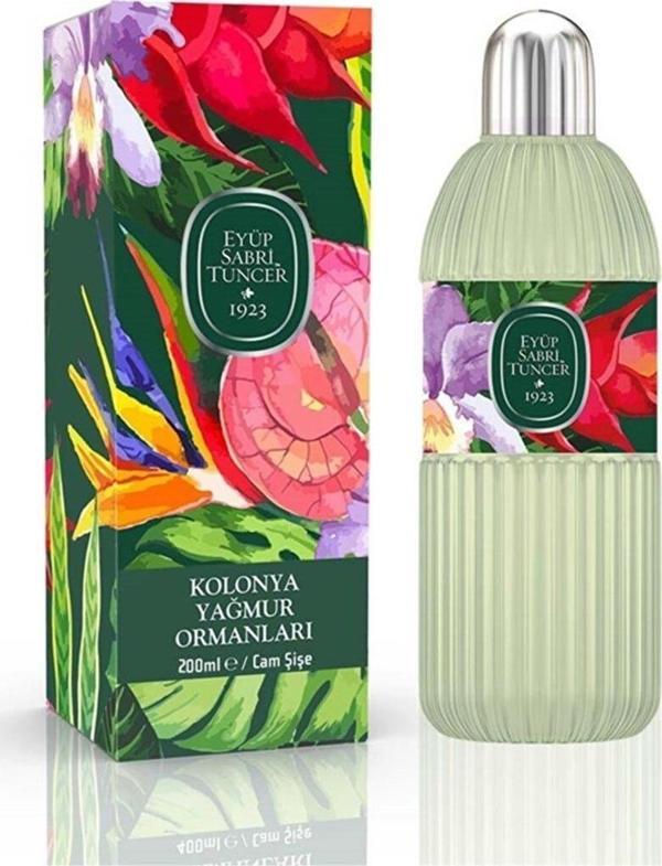 Eyüp Sabri Tuncer Yağmur Ormanları Kolonyası 200 Ml - Cam Şişe - Image 1