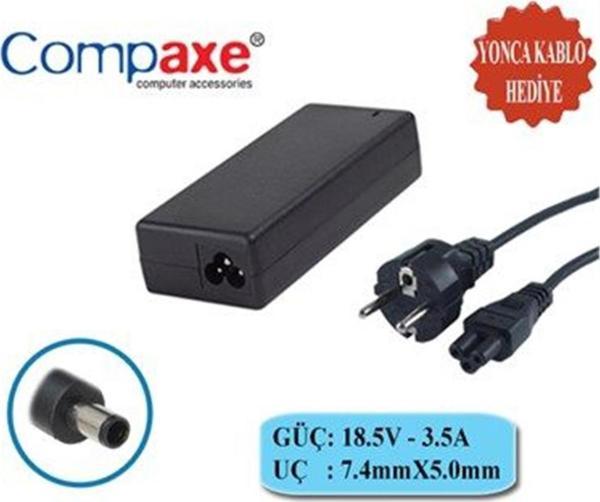 Compaxe Hp 19V 3.42A 5.5-2.1 Hp Notebook Adaptörü - Image 1