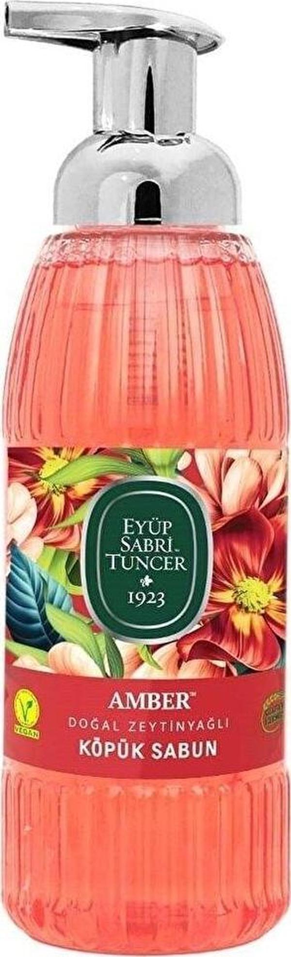 Eyüp Sabri Tuncer Zeytinyağlı Amber Köpük Sıvı Sabun 500 ML - Image 1